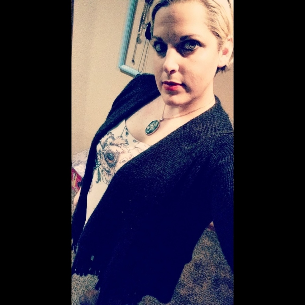 closet clear out must bundle 3 items Cato hi low knitted cardigan size large